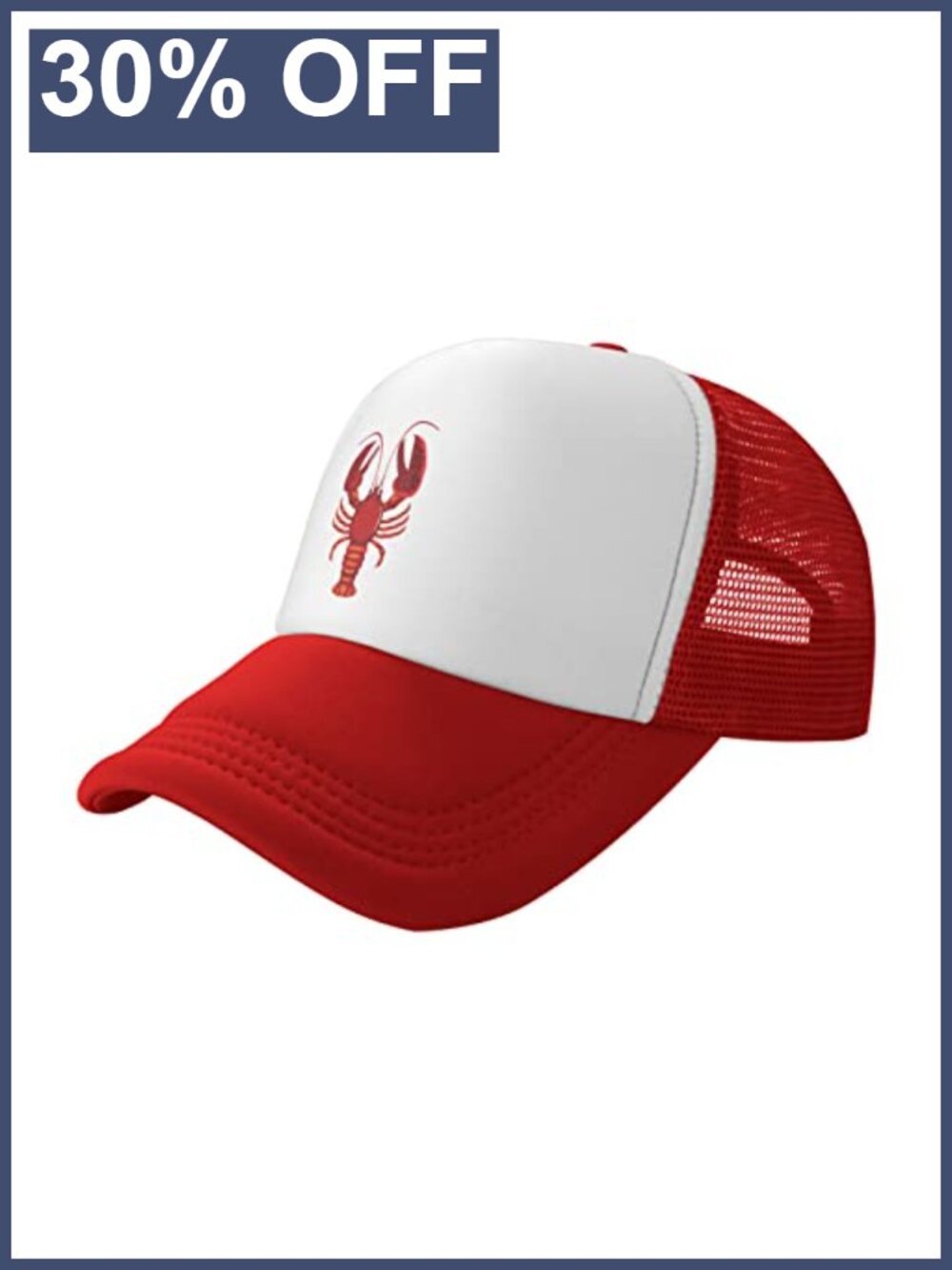 Polyester Adjustable Trucker Hat Snapback Baseball Cap Outdoor Sun Protection
